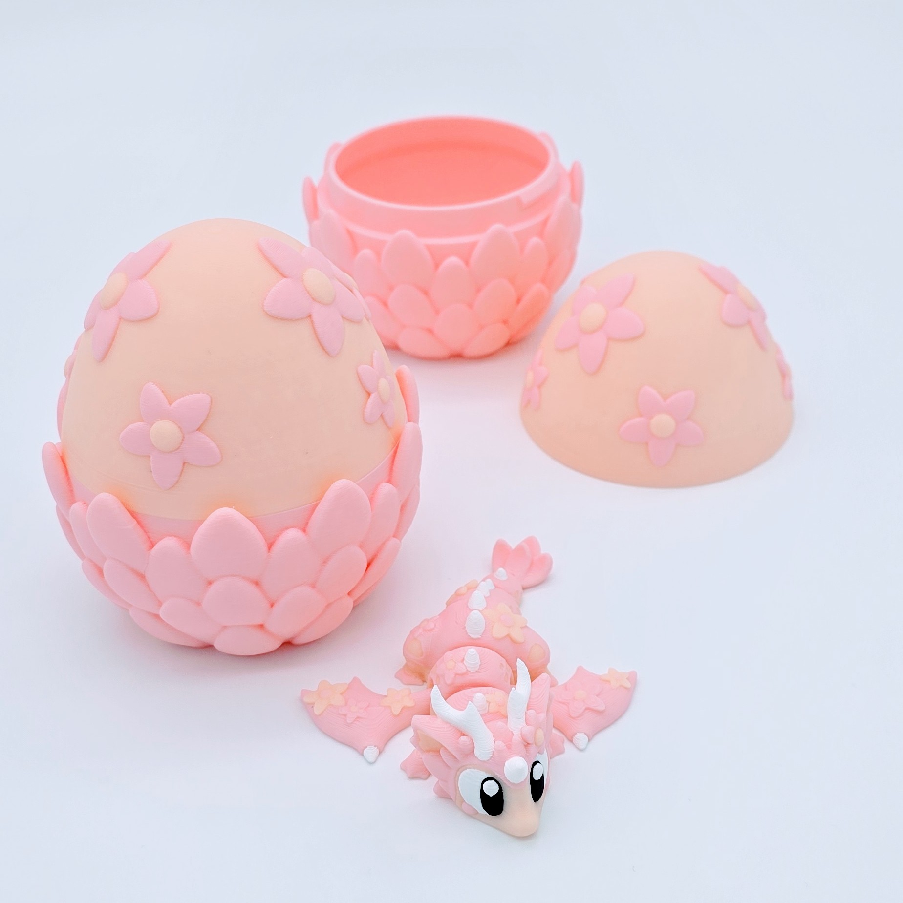 Kirschblütendrache im Ei Ansicht 2